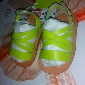 ZARA LEATHER 👶 SANDALS